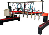 4000X12000 Strip Gas Cutting Machine , Step Motors 9+1 H Beam Welding Line