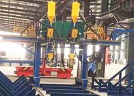 T Type Submerged Arc Welding Machine , 2000mm Web Height H Beam Assembly Machine