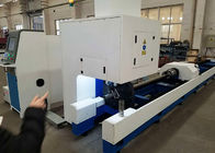 Customized Color Metal Tube Cutting Machine , 1000W 500W Tube CNC Pipe Cutter
