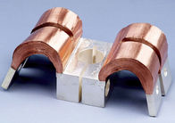 Bare Copper Wire 99.99% Flexible Copper Busbar Connection , Laminated Copper Flexible Jumper