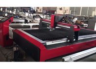 High Precision CNC Plasma Cutting Machine Double Drive Table Type Low Noise