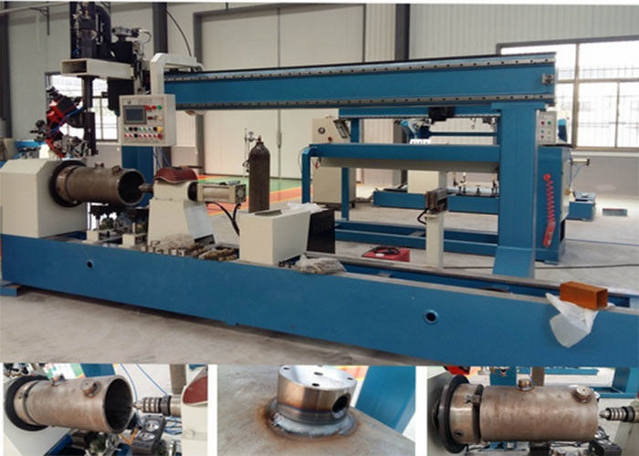 Hydraulic Cylinder Oil Port Automatic Seam TIG/MIG Welding Machine