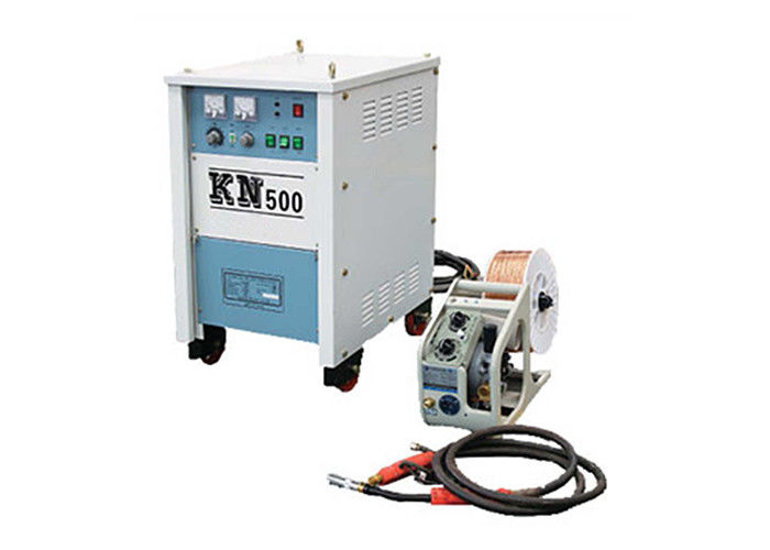 Thyristor Type MIG / MAG CO2 Gas Shielded Welding Machine 500A For Carbon Steel 50Hz