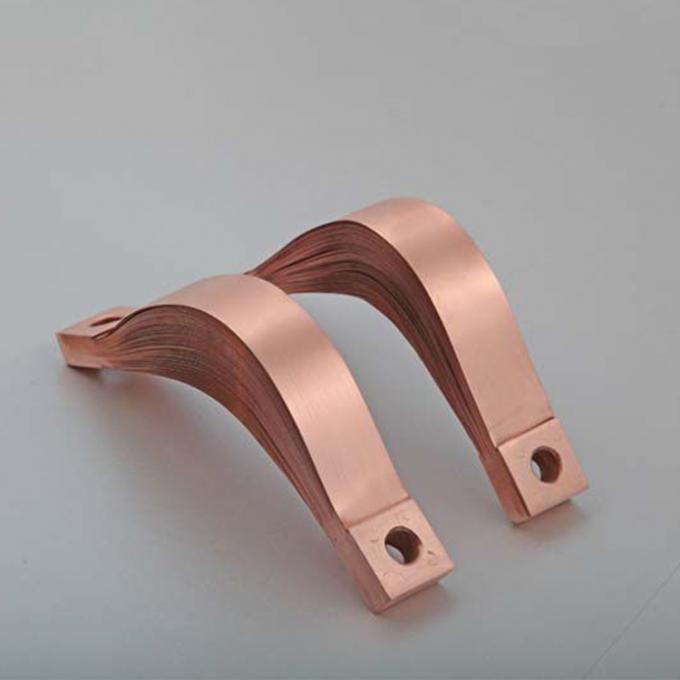 Copper Flexible Joint Laminated Busbar For Power Application , ISO / CCC