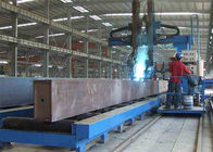 Cantilever Type Back CO2 Welding Machine , Automatic Steel Box Assembly Machine