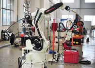 Stainless Steel Robotic Automation Systems , Auto Exhaust Pipe Robotic Arm Welding Machine