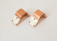 Laminated Soft Flexible Copper Connector , Wire Electrical Copper Connectors Customized