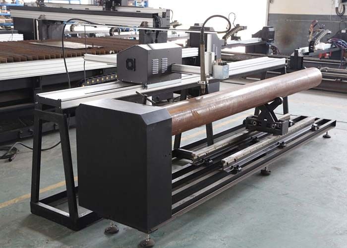 3 Axis CNC Intersecting Plasma Flame Pipe Cutting Machine With High End Technical Program