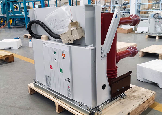 VS1-24 Series Vacuum Circuit Breaker Handcart Type Indoor High Voltage 24KV