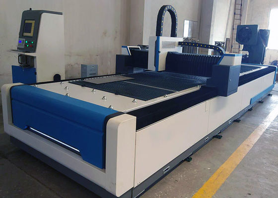 High Efficiency CNC Laser Cutting Machine 3000W 1500 X 6000mm