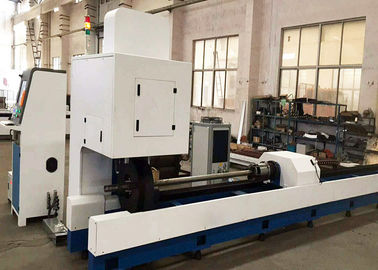 1000W Tube CNC Pipe Cutting Machine With Raycus IPG Fiber Laser Power Water Cooling