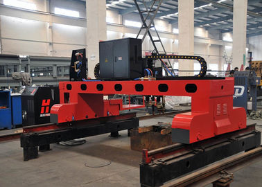 Gantry Type CNC Plasma Gas Cutting Machine with 1 Gas Torch 1 Plasma Torch