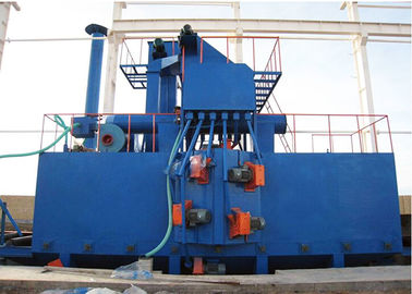 Metal Shot H Beam Production Line Blasting Cleaning For Steel Profile 800X1600mm