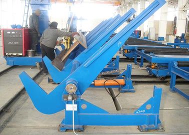 60 Degree H Beam Production Line Overturning Machine Adjustable Welding Speed