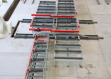 180 Degree H Beam Production Line 4000-15000mm Length With 1.5KW Motor Power
