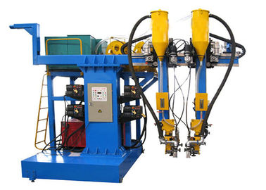 Double Welding Torch SAW Welding Machine , Box Beam Steel Structure Production Line