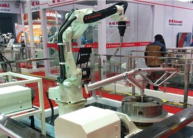 Flange Pipe Robotic Welding Equipment For Metal Tube Products 380V 3PH 50HZ