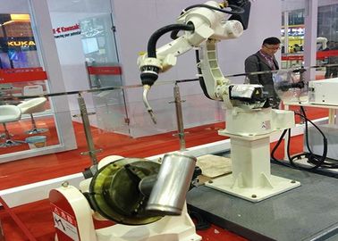 Flange Pipe Robotic Welding Equipment For Metal Tube Products 380V 3PH 50HZ