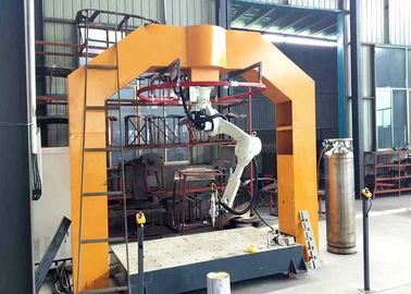 3D Fiber Laser Robotic Cutting System For Steel Tube Plates 300W Multi Direction