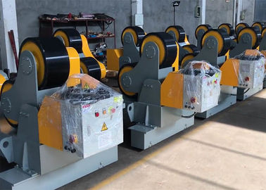 Self Aligning Pipe Welding Machine , Rotator Turning Roll Tank Welding Pipeline Welding Equipment