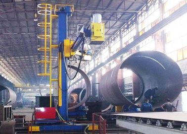 Adjustable Pipe Welding Equipment Column Boom Manipulator For Tank Vessel Seam HC Series