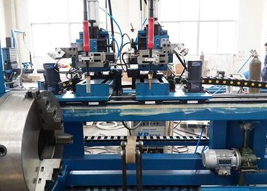 Double Torch Circular Seam Custom Made Machines For Industrial Tubular Shell Tube Type