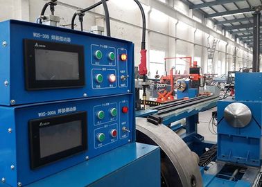 Double Torch Circular Seam Custom Made Machines For Industrial Tubular Shell Tube Type