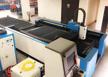 FL-3015-2000W CNC Laser Steel Cutting Machine , Automatic Exchange Table CNC Cutting Machine