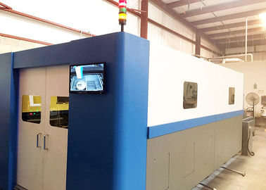 Fiber CNC Laser Cutting Machine with Auotomatic Exchange Table Cover FL-3015-3000W