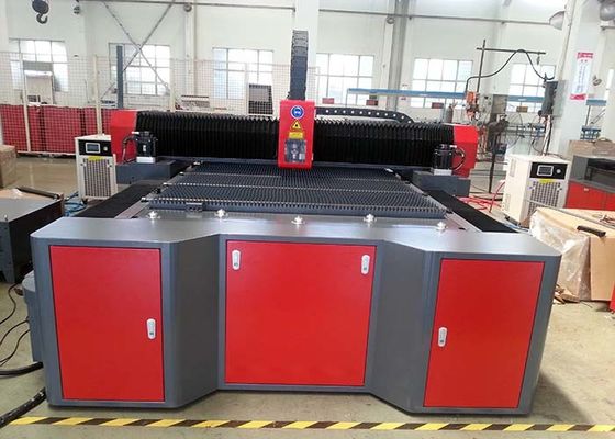 Metal CNC Fiber Laser Cutting Machine 1500X3000mm FL-3015-2000W Customized Color