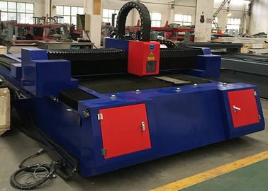 500W Carbon CNC Steel Cutting Machine , 1500X3000mm Laser Metal Cutting Equipment