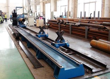 CNC4 Flame Plasma Tube Cutting Machine Customized Voltage 200-1400mm Pipe Diameter