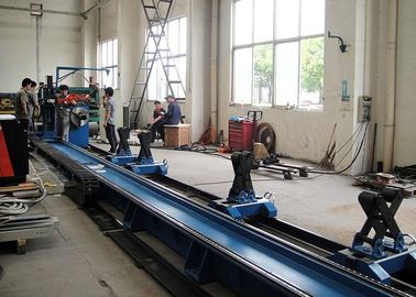 CNC4 Flame Plasma Tube Cutting Machine Customized Voltage 200-1400mm Pipe Diameter