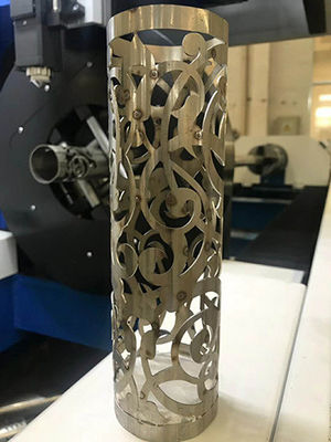 Water Cooling 12KW CNC Steel Pipe Cutting Machine Raycus IPG Fiber Laser Power