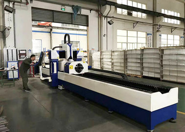 Automatic CNC Pipe Cutting Machine Stainless Steel Metal Fiber Laser 380V/50Hz