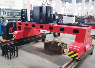 CNC-4000X12000 Gantry Type Gas and Plasma Cutting Machine 1 Gas Torch 1 Plasma Torch