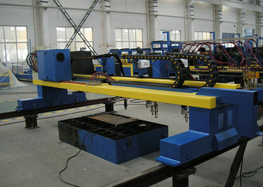 2 Gas Torch Gantry CNC Plasma Gas Cutting Machine 1 Plasma Torch Multi Operation Language