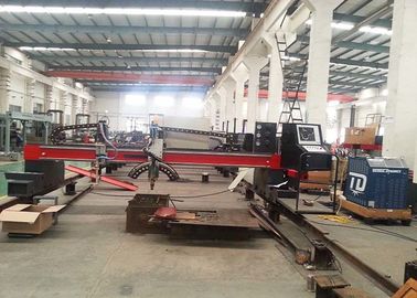 Dual Side Drive Mode Panasonic CNC Plasma Gas Plate Cutter with Plasma Bevel Cutting