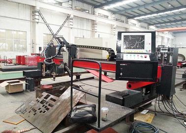 Dual Side Drive Mode Panasonic CNC Plasma Gas Plate Cutter with Plasma Bevel Cutting