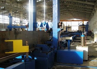 Heavy Duty H Beam Production Line 2000mm Web Height 380V Three Phase 50Hz