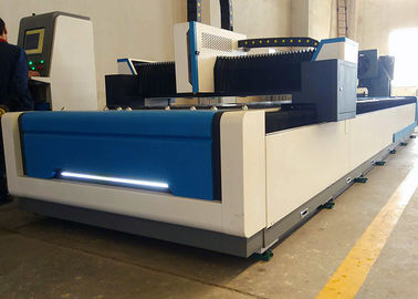 High Efficiency CNC Laser Steel Cutting Machine , 1000W 1500 X 6000mm Industrial Laser Cutter