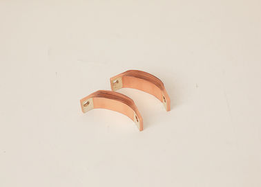 Laminated Soft Flexible Copper Connector , Wire Electrical Copper Connectors Customized