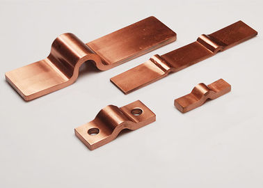 Bare Copper Wire 99.99% Flexible Copper Busbar Connection , Laminated Copper Flexible Jumper