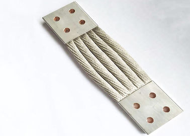 Custom Braided Flexible Copper Connector Ground Earth Cable With Connector