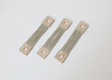 Custom Braided Flexible Copper Connector Ground Earth Cable With Connector