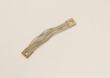 Custom Braided Flexible Copper Connector Ground Earth Cable With Connector