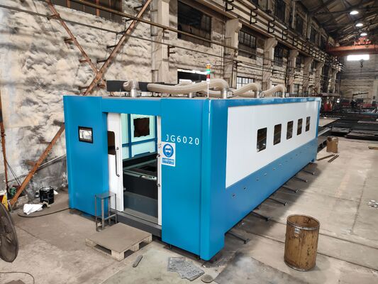 Fully Enclosed High-Power Fiber Laser Cutting Machine with Exchange Table 3KW-20KW