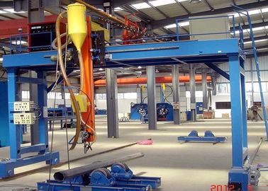 Gantry Type Auto Light Pole Welding Machine For High Mast Main Motor Power 10KW