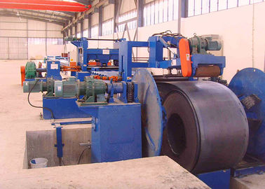 Uncoiling Leveling Coil Cutting Machine Cut To Length Line 5x1250 For Light Pole