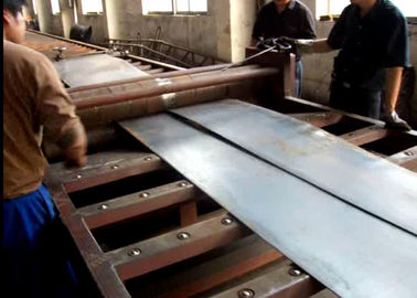 Hydraulic Hot Roll Mild Steel Slitting Line Trapezium Cutting Machine Start From Blank Sheet